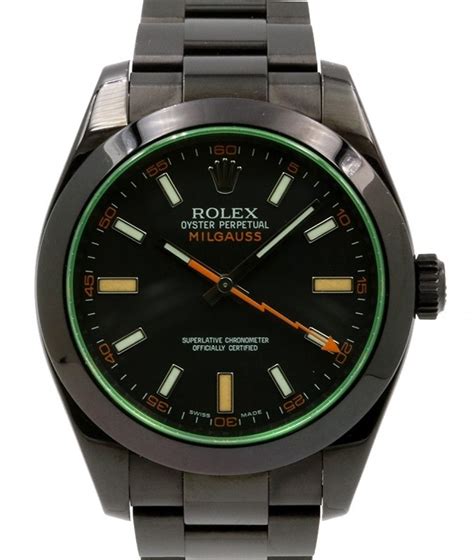 rolex pvd milgaus|rolex milgauss offerte.